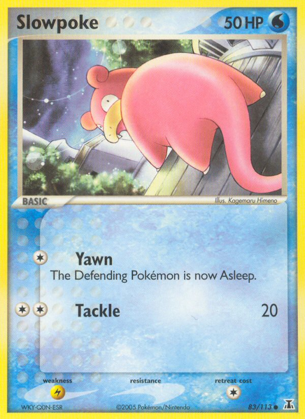 Slowpoke (83/113) [EX: Delta Species] | Card Citadel
