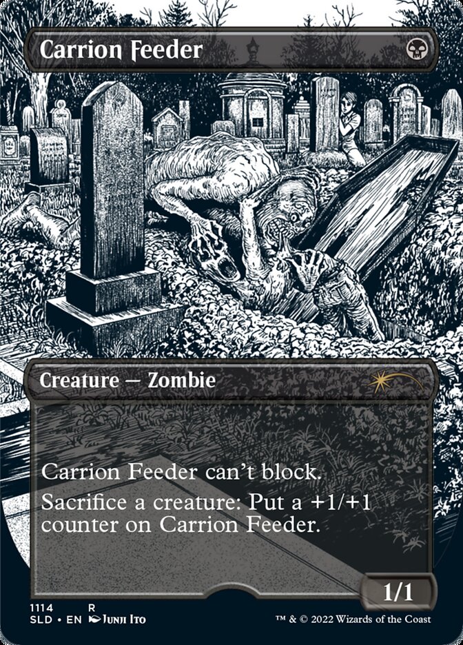 Carrion Feeder (Borderless Etched Foil) [Secret Lair Drop Series] | Card Citadel