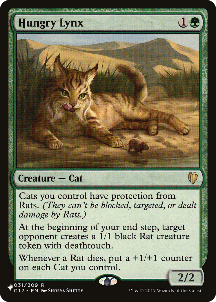 Hungry Lynx [The List] | Card Citadel