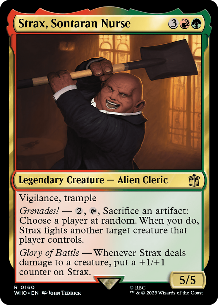 Strax, Sontaran Nurse [Doctor Who] | Card Citadel