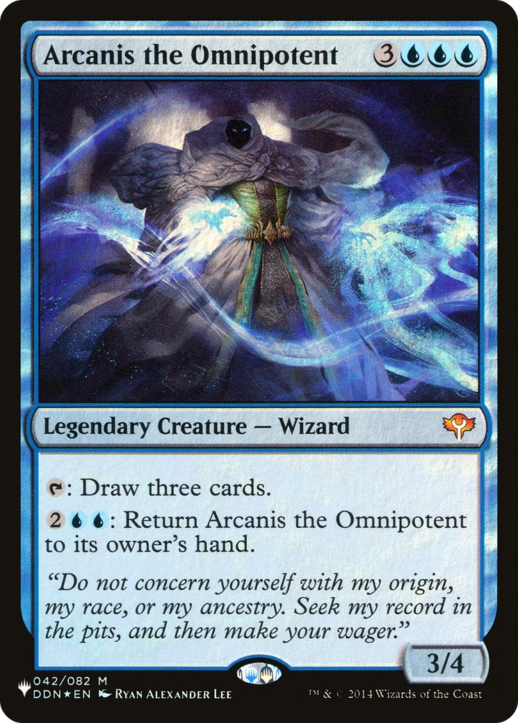 Arcanis the Omnipotent [The List Reprints] | Card Citadel