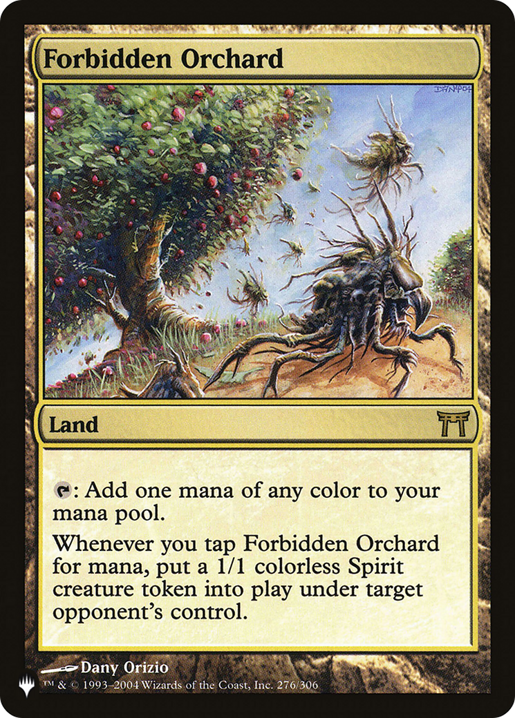 Forbidden Orchard [The List] | Card Citadel