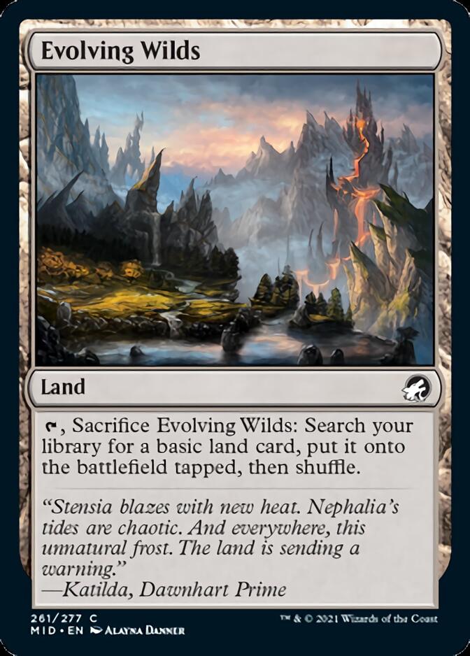 Evolving Wilds [Innistrad: Midnight Hunt] | Card Citadel