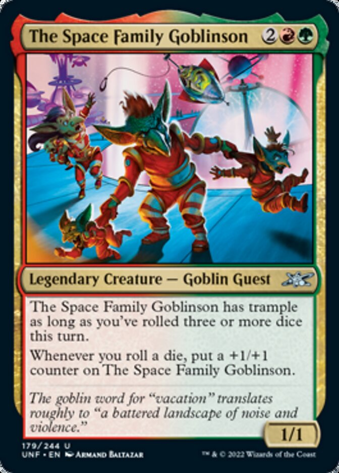 The Space Family Goblinson [Unfinity] | Card Citadel