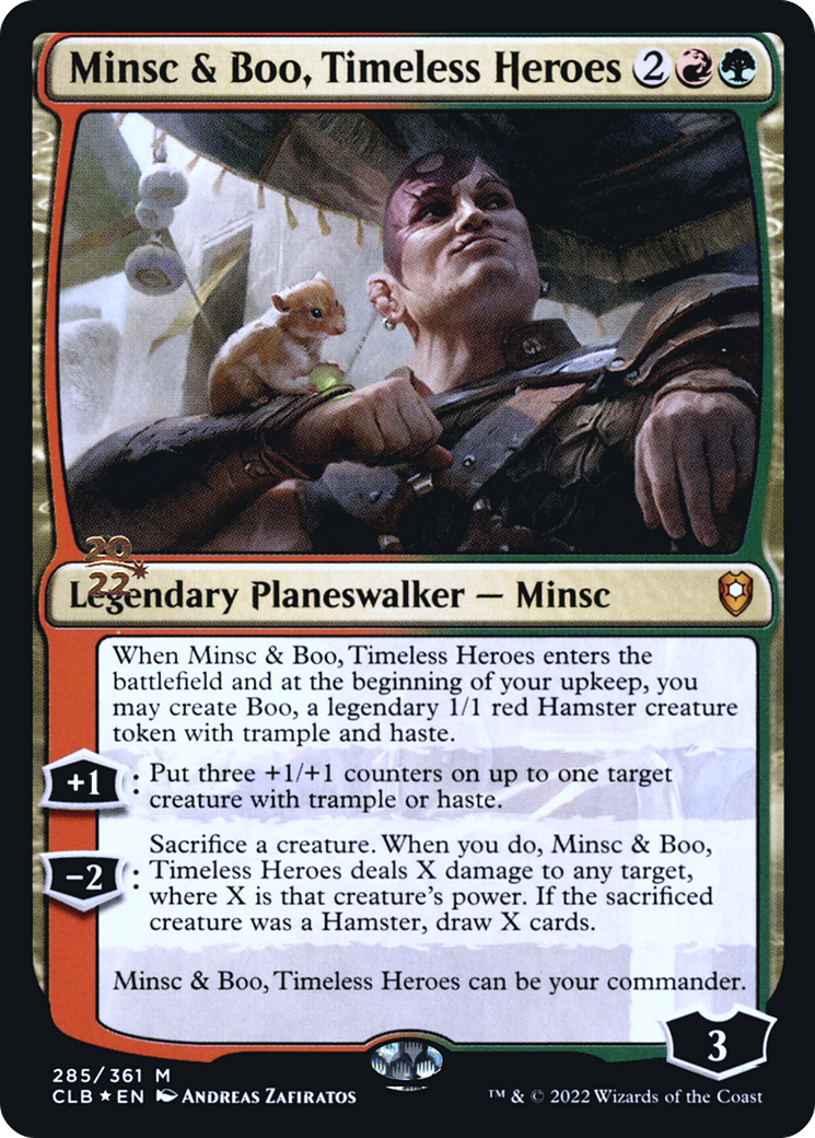Minsc & Boo, Timeless Heroes (Promo Pack) [The Lost Caverns of Ixalan Promos] | Card Citadel