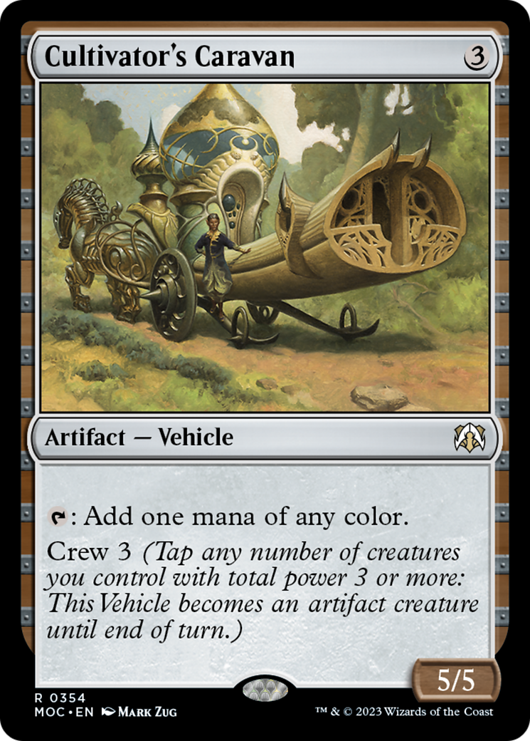 Cultivator's Caravan [March of the Machine Commander] | Card Citadel