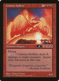 Crimson Hellkite (Oversized) [Oversize Cards] | Card Citadel