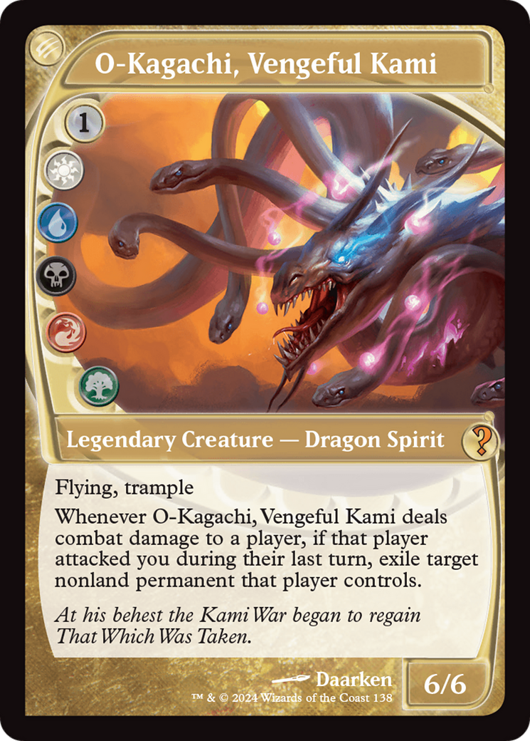 O-Kagachi, Vengeful Kami (Future Sight) [Mystery Booster 2] | Card Citadel