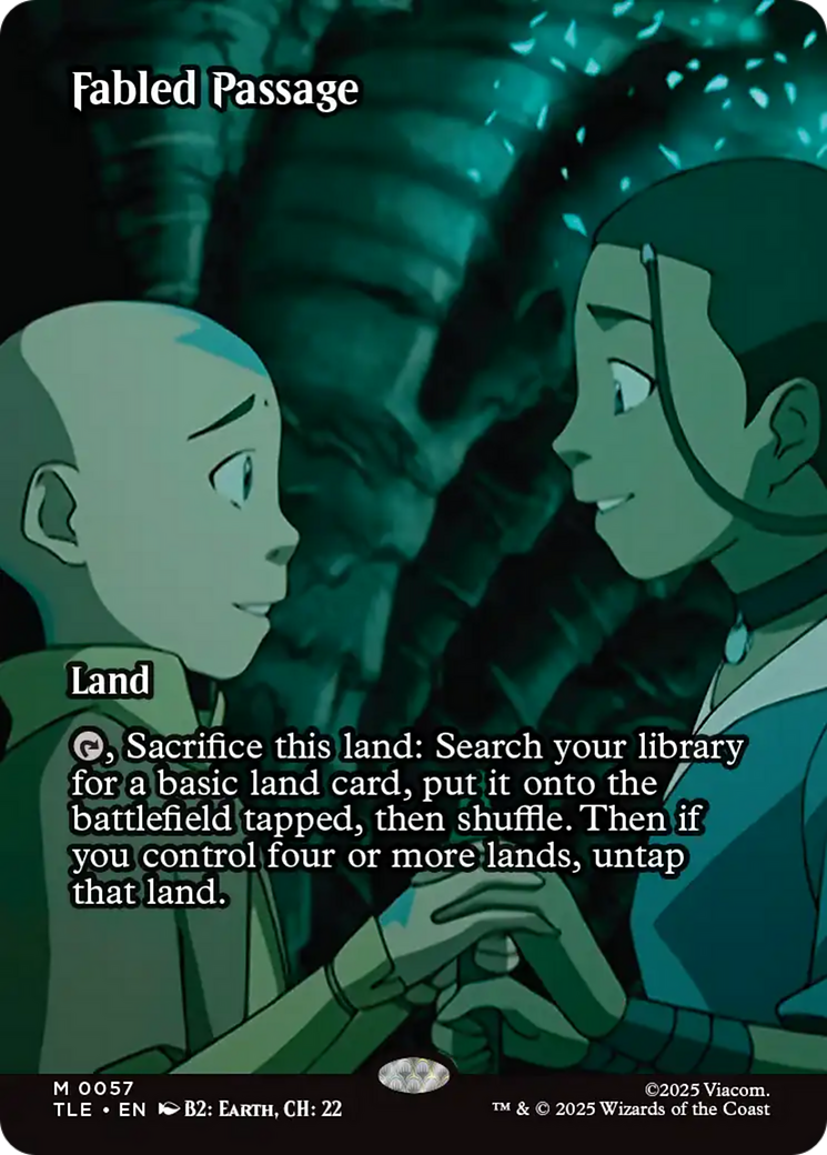 Fabled Passage (Borderless) [Avatar: The Last Airbender: Eternal-Legal] | Card Citadel