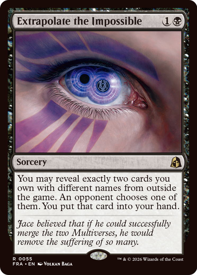 Extrapolate the Impossible [Reality Fracture] | Card Citadel