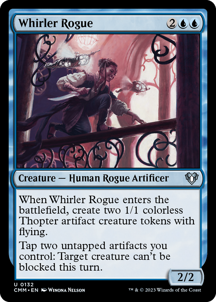 Whirler Rogue [Commander Masters] | Card Citadel