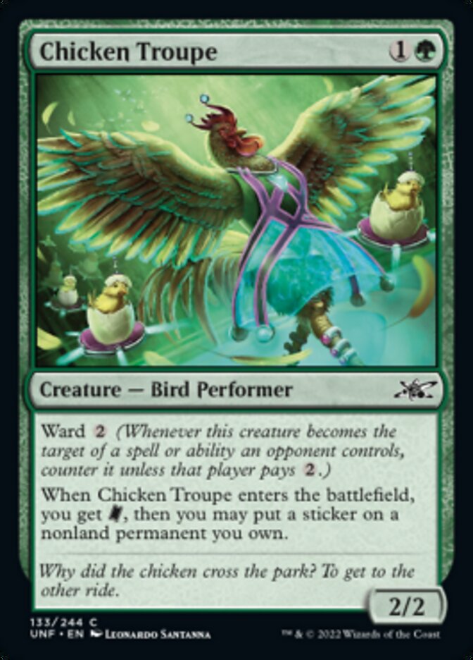 Chicken Troupe [Unfinity] | Card Citadel