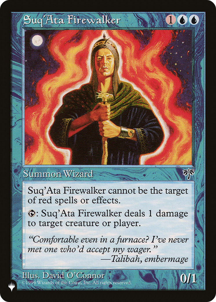 Suq'Ata Firewalker [The List Reprints] | Card Citadel