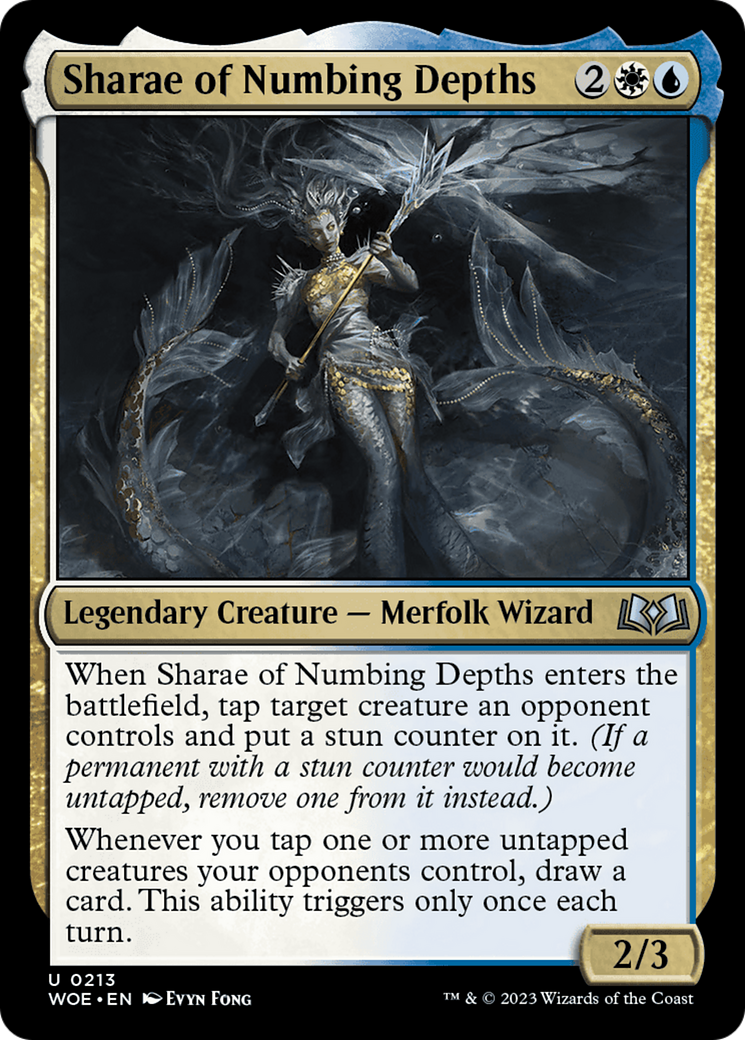 Sharae of Numbing Depths [Wilds of Eldraine] | Card Citadel