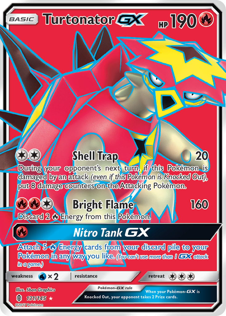 Turtonator GX (131/145) [Sun & Moon: Guardians Rising] | Card Citadel