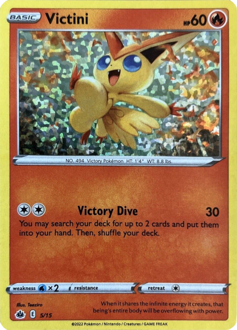 Victini (5/15) [McDonald's Promos: Match Battle] | Card Citadel