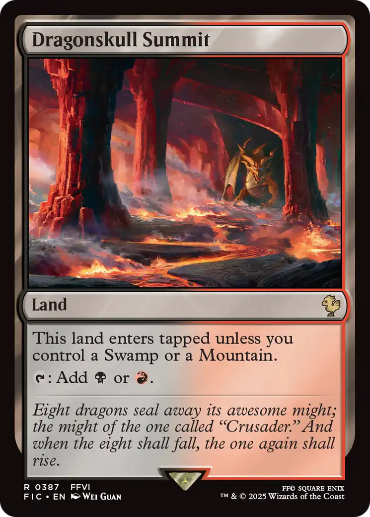 Dragonskull Summit [FINAL FANTASY Commander] | Card Citadel