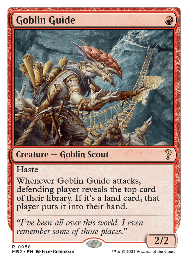 Goblin Guide [Mystery Booster 2] | Card Citadel