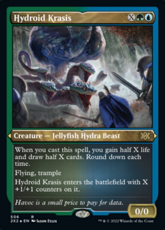 Hydroid Krasis (Foil Etched) [Double Masters 2022] | Card Citadel