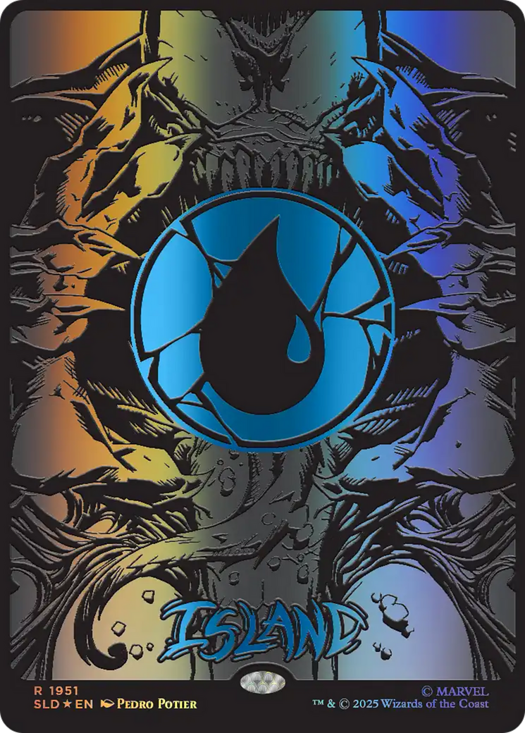Island (1951) (Raised Foil) [Secret Lair Drop Series] | Card Citadel