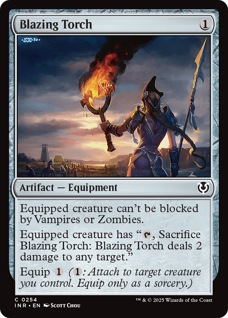 Blazing Torch [Innistrad Remastered] | Card Citadel