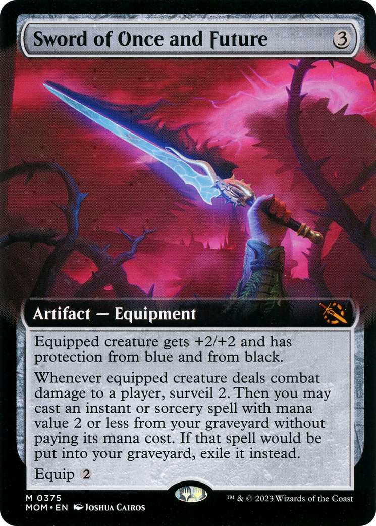 Sword of Once and Future (Extended Art) [March of the Machine] | Card Citadel