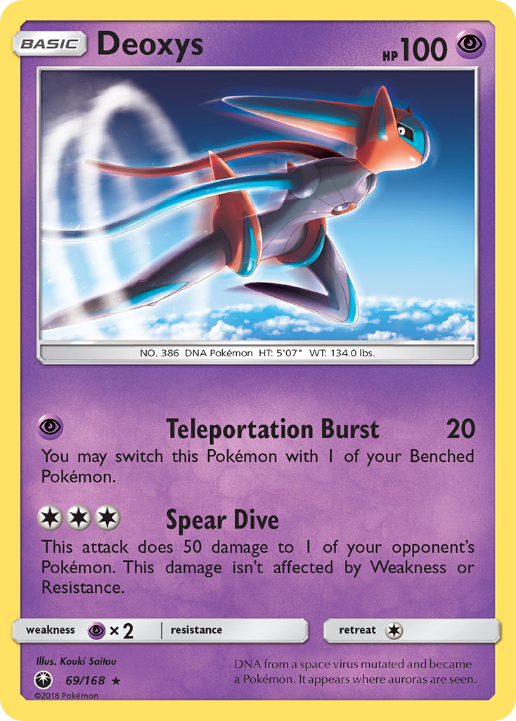 Deoxys (69/168) [Sun & Moon: Celestial Storm] | Card Citadel