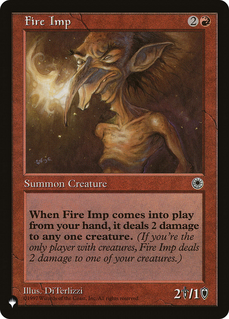 Fire Imp [The List Reprints] | Card Citadel