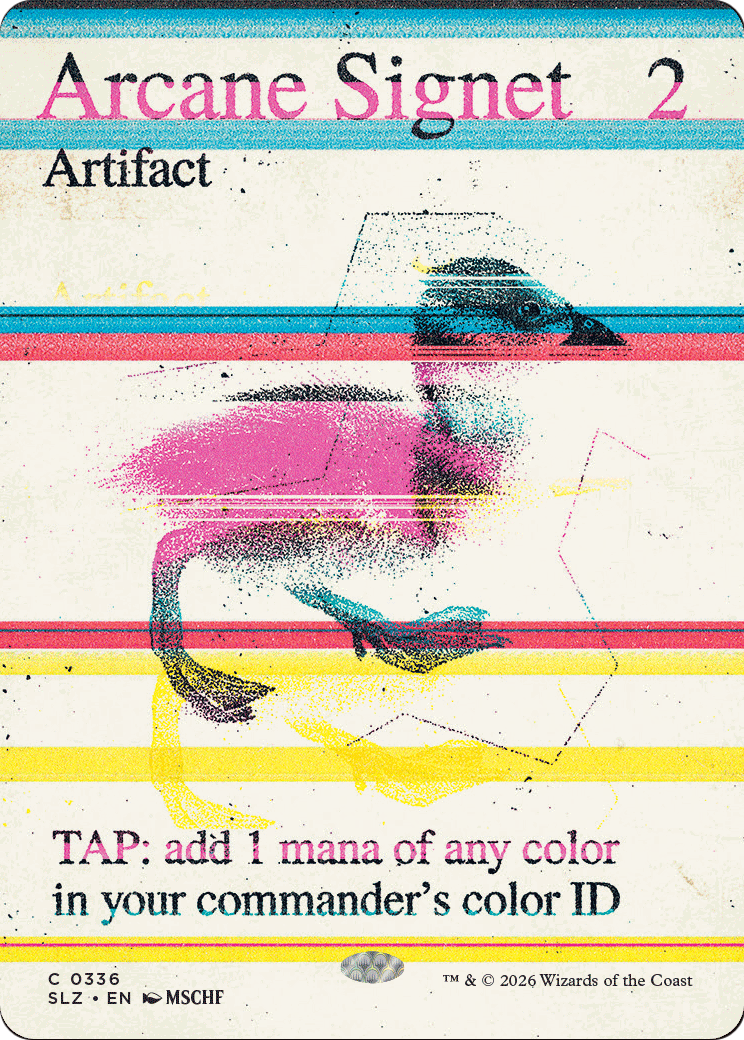 Arcane Signet (0336) [Secret Lair x MSCHF: The Zeta Set] | Card Citadel