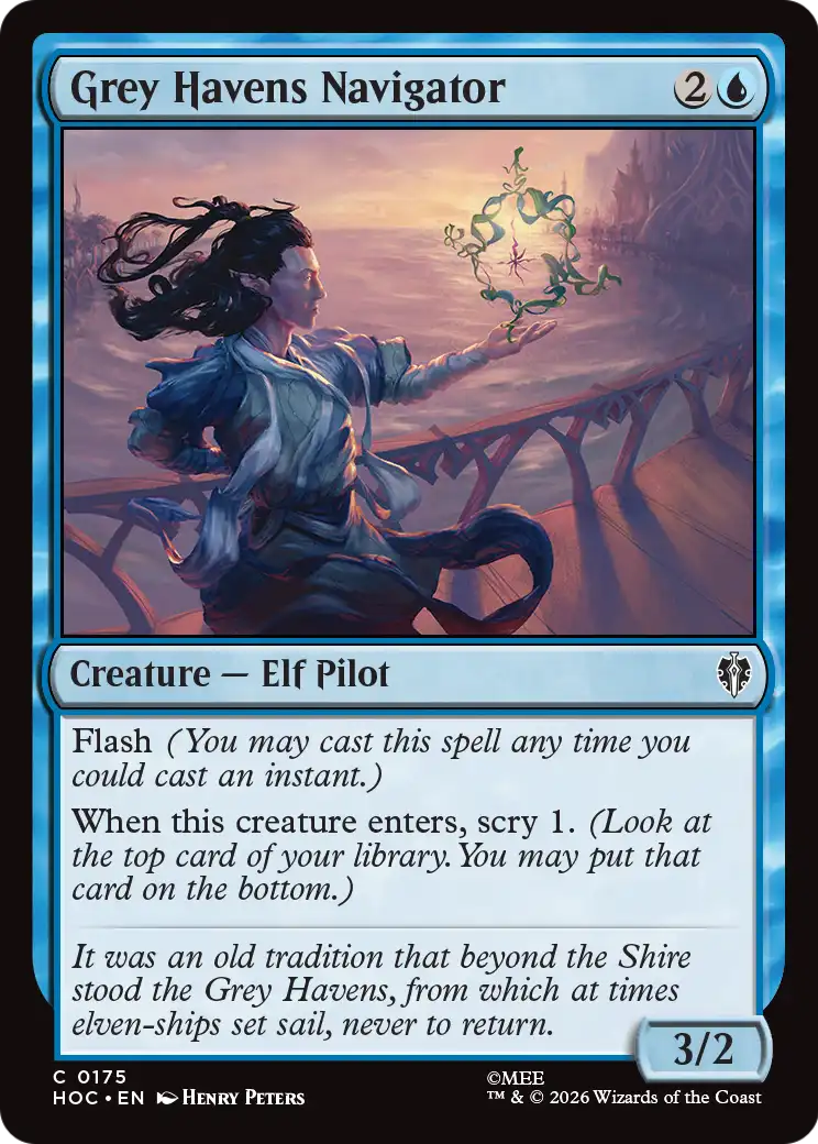 Grey Havens Navigator [The Hobbit: Eternal-Legal] | Card Citadel