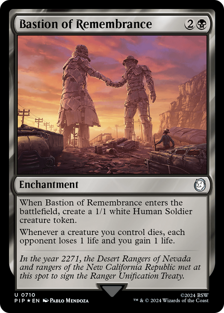 Bastion of Remembrance (Surge Foil) [Fallout] | Card Citadel