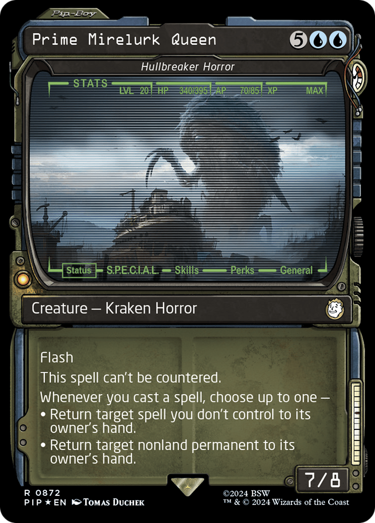 Prime Mirelurk Queen - Hullbreaker Horror (Showcase) (Surge Foil) [Fallout] | Card Citadel