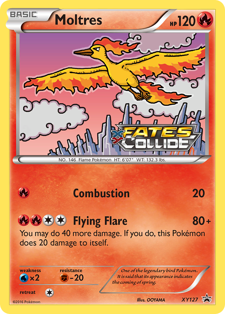 Moltres (XY127) [XY: Black Star Promos] | Card Citadel