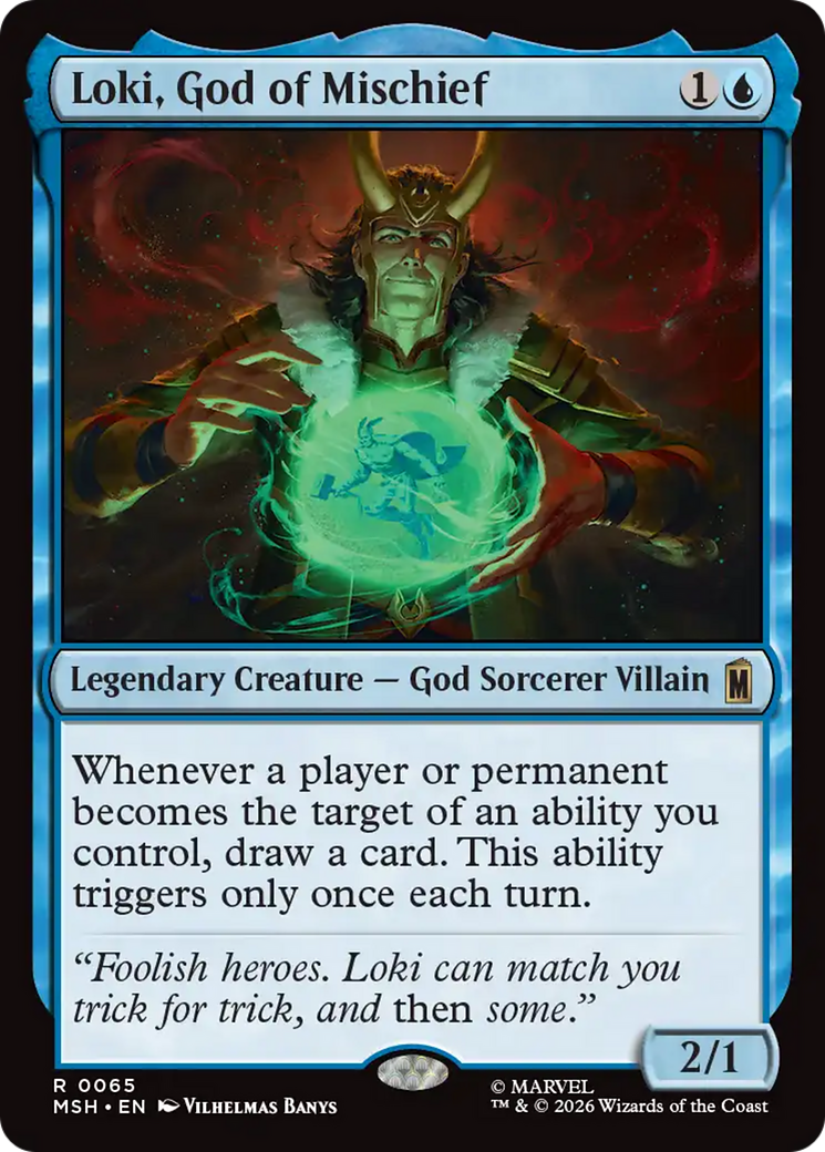 Loki, God of Mischief [Marvel Super Heroes] | Card Citadel