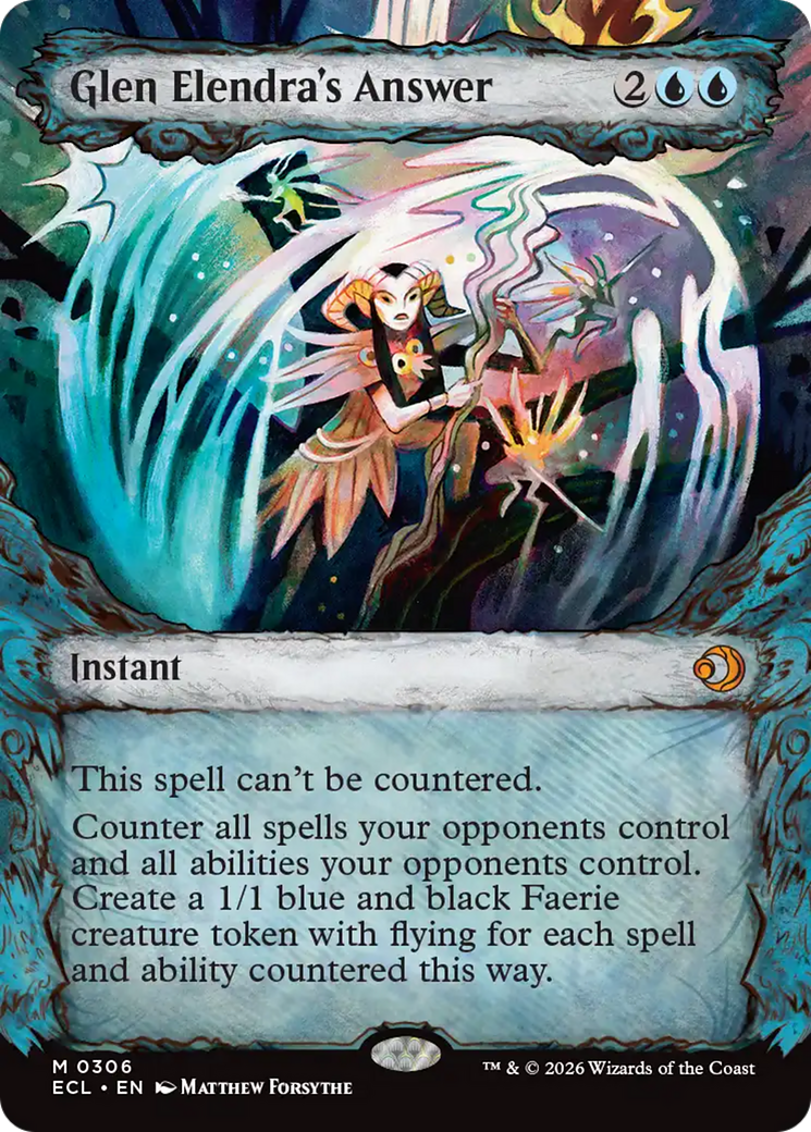 Glen Elendra's Answer (Showcase) [Lorwyn Eclipsed] | Card Citadel