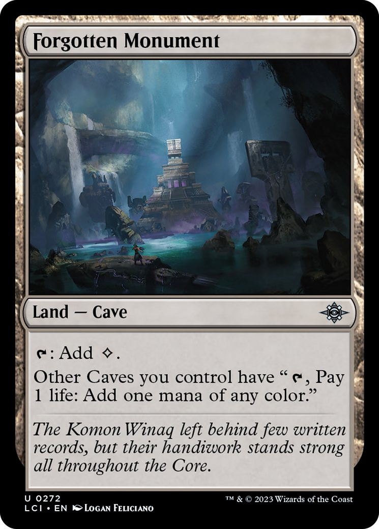 Forgotten Monument [The Lost Caverns of Ixalan] | Card Citadel