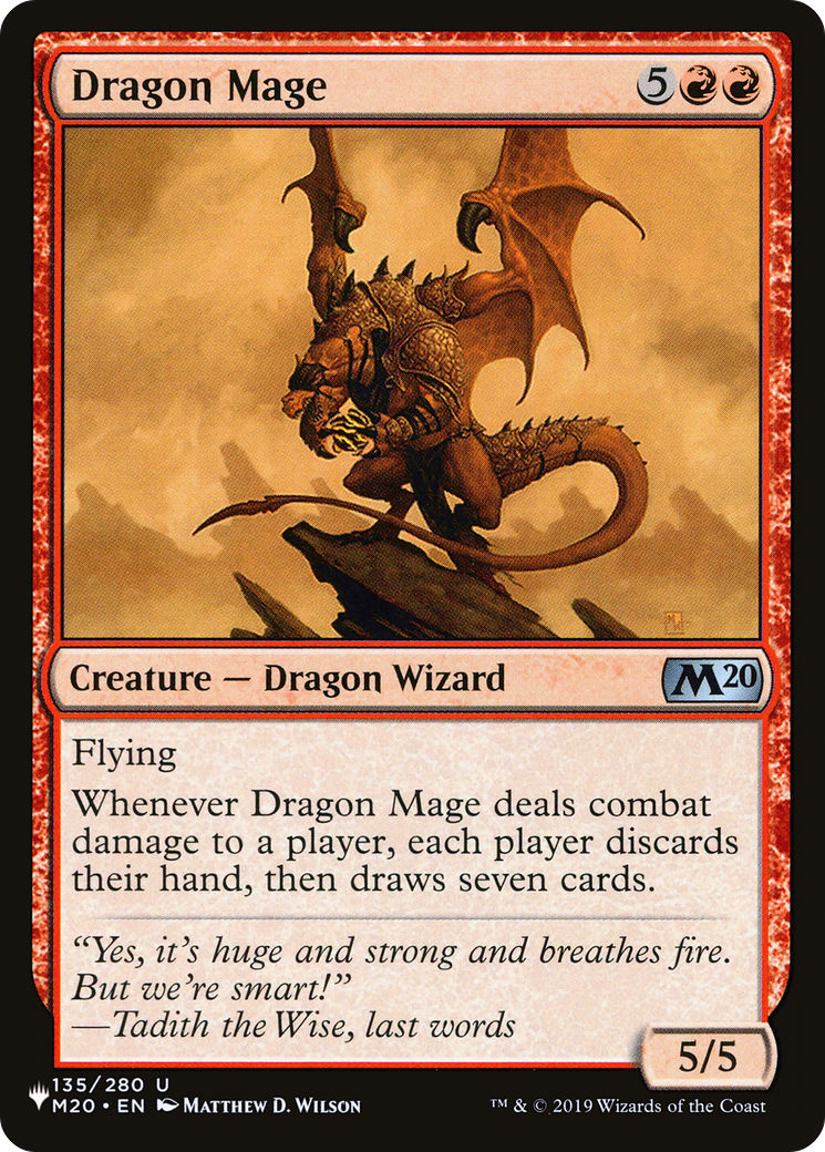 Dragon Mage [The List Reprints] | Card Citadel