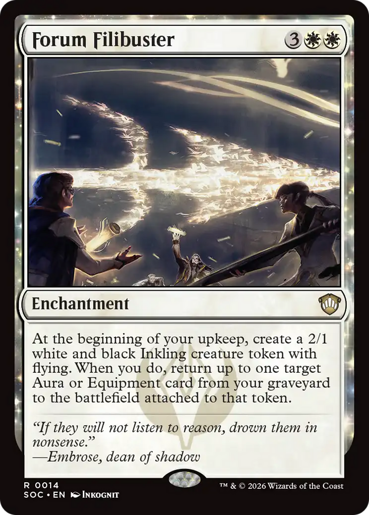 Forum Filibuster [Secrets of Strixhaven Commander] | Card Citadel