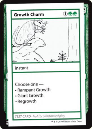 Growth Charm (2021 Edition) [Mystery Booster Playtest Cards] | Card Citadel