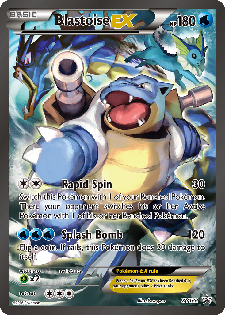 Blastoise EX (XY122) [XY: Black Star Promos] | Card Citadel