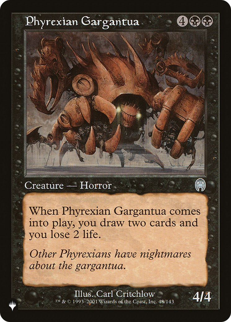 Phyrexian Gargantua [The List] | Card Citadel