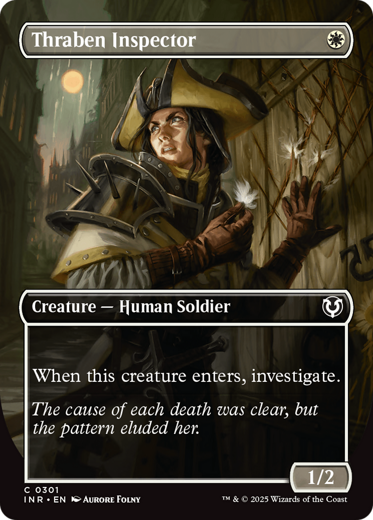 Thraben Inspector (Borderless) [Innistrad Remastered] | Card Citadel