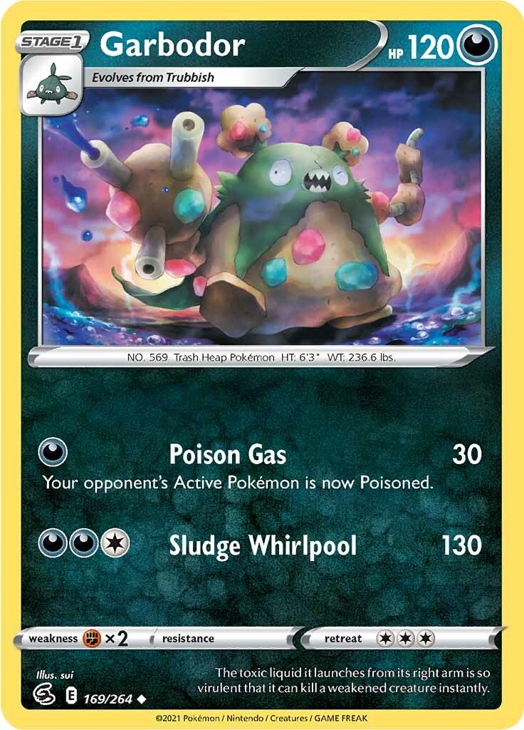 Garbodor (169/264) [Sword & Shield: Fusion Strike] | Card Citadel