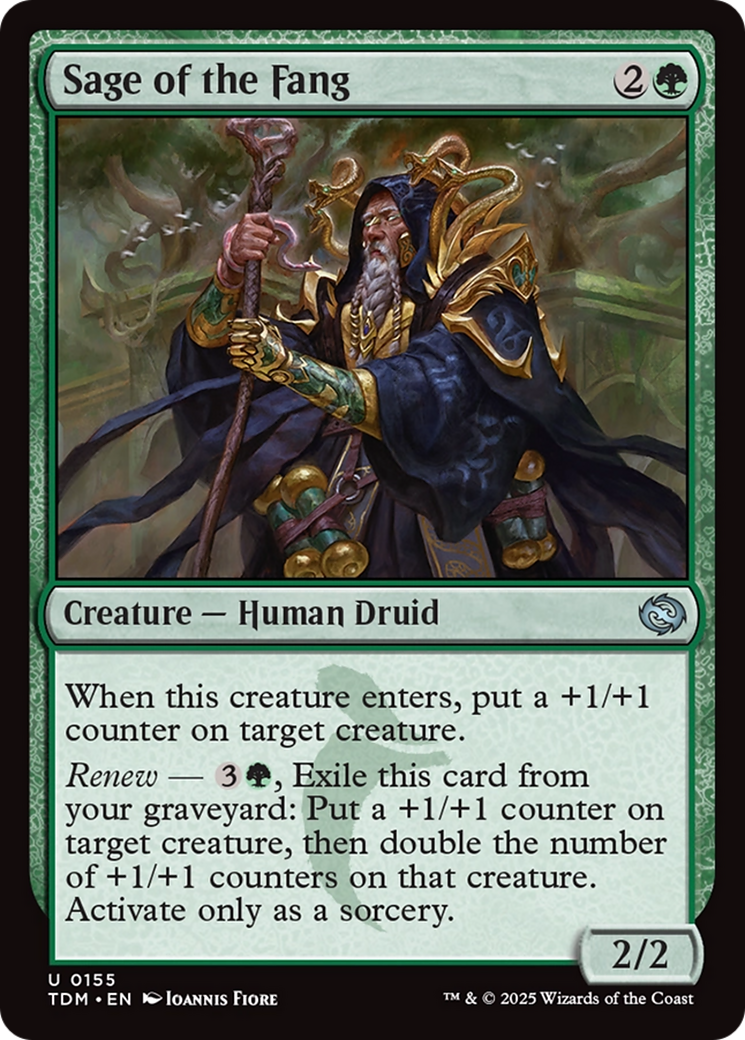 Sage of the Fang [Tarkir: Dragonstorm] | Card Citadel