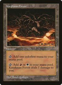 Karplusan Forest (Oversized) [Oversize Cards] | Card Citadel