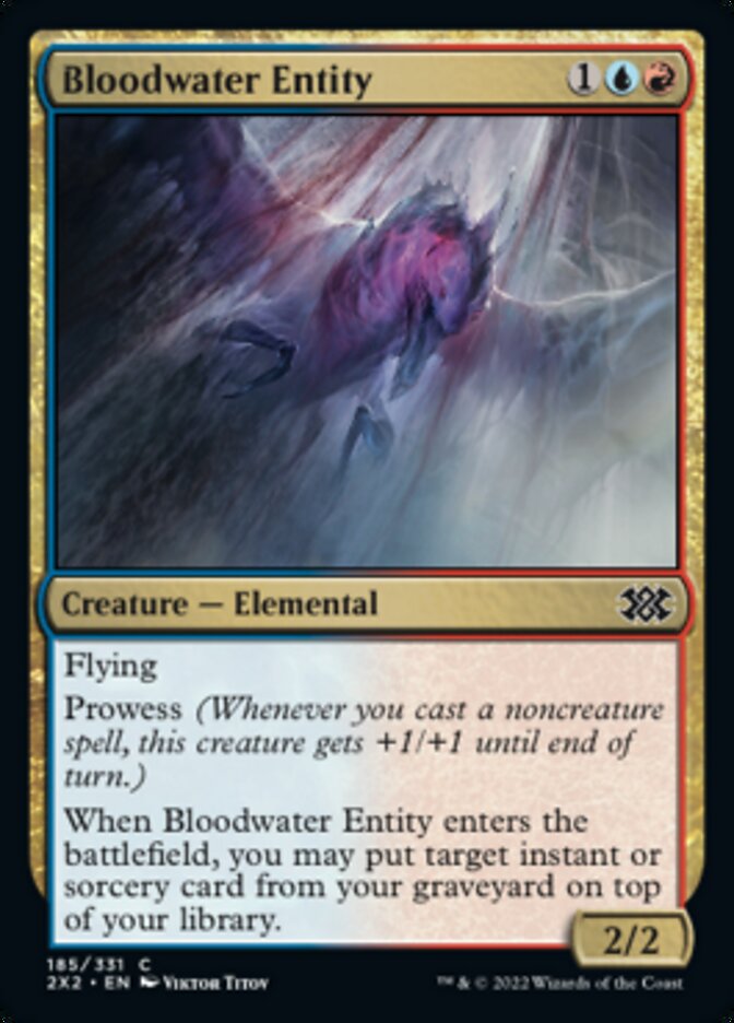 Bloodwater Entity [Double Masters 2022] | Card Citadel