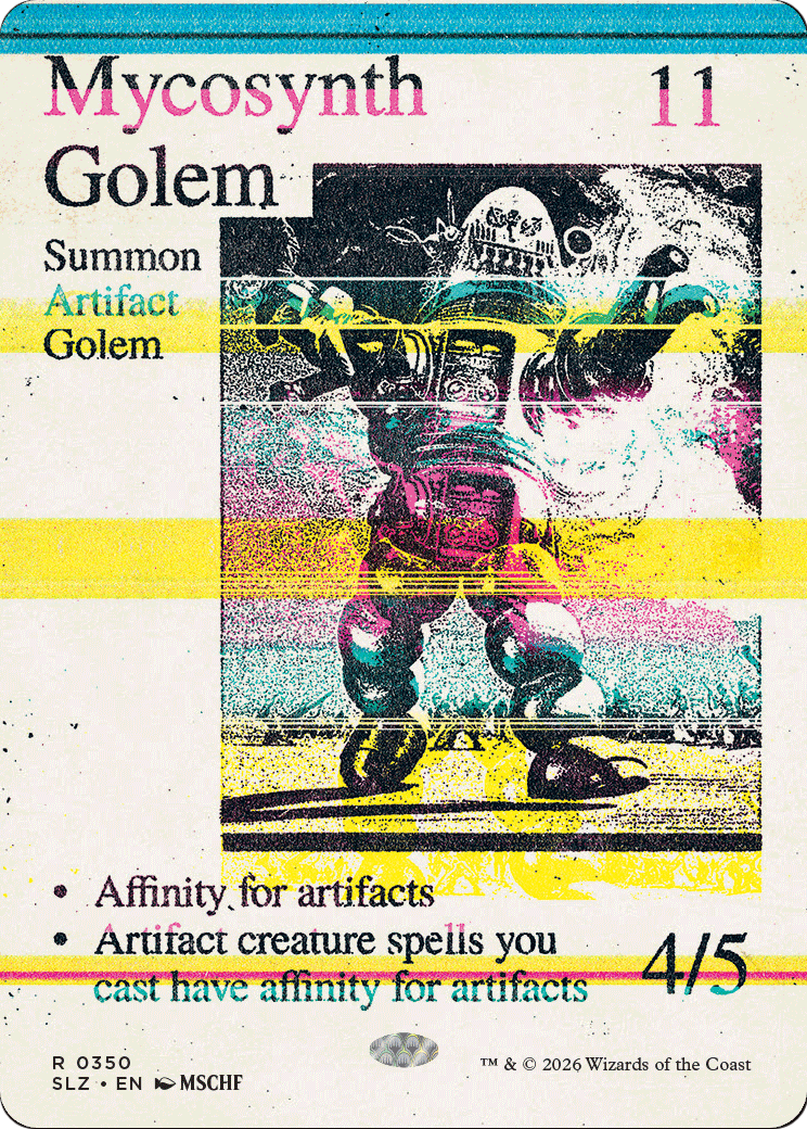 Mycosynth Golem (0350) [Secret Lair x MSCHF: The Zeta Set] | Card Citadel