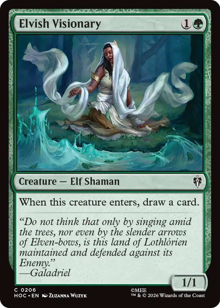 Elvish Visionary [The Hobbit: Eternal-Legal] | Card Citadel