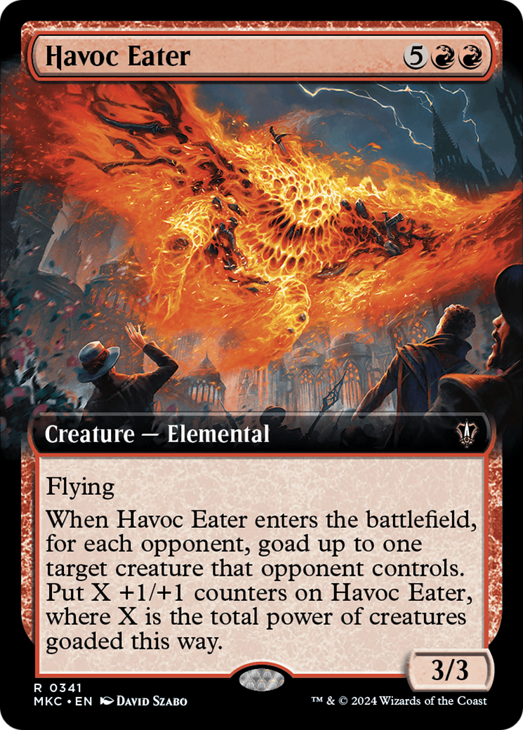 Havoc Eater (Extended Art) [Murders at Karlov Manor Commander] | Card Citadel