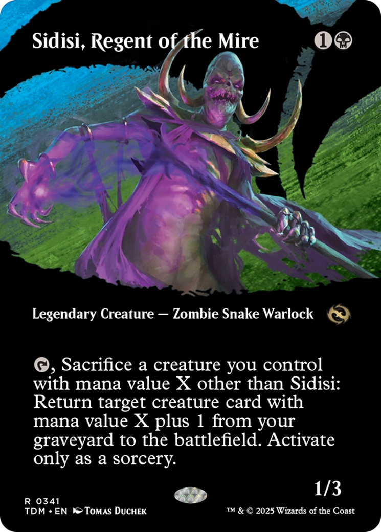 Sidisi, Regent of the Mire (Borderless) [Tarkir: Dragonstorm] | Card Citadel